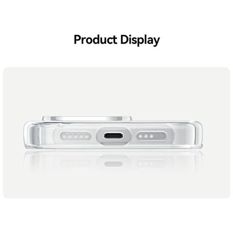 Cover per iPhone 16 Pro Max - TPU+PC, Bianco, MagSafe - Foto 2