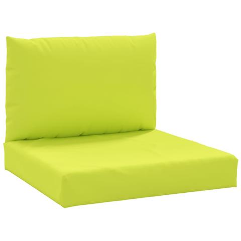 Cuscini per Pallet 2 pz Verde Intenso in Tessuto Oxford - Foto 1
