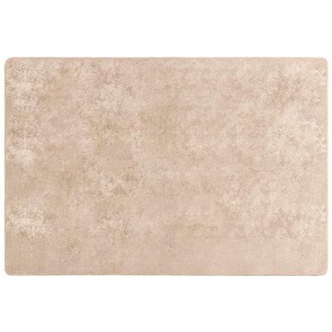 Runner Tappeto MARSA Beige 120 x 170 cm Poliestere e PVC - Foto 1