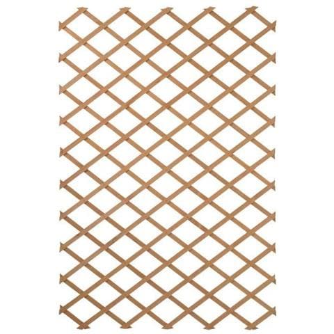 Pergolato Da Giardino 100x200 Cm Legno Naturale 6041703 - Foto 1