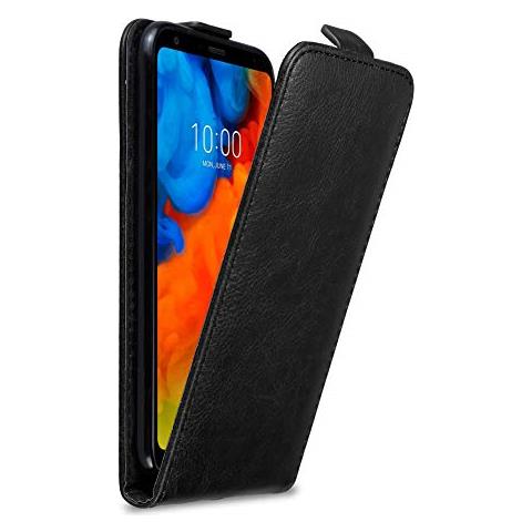Custodia Compatibile Con Lg Q Stylus In Nero Di Notte - Coperchio Protettivo In Design Flip Con Chiusura Magnetica - Foto 1