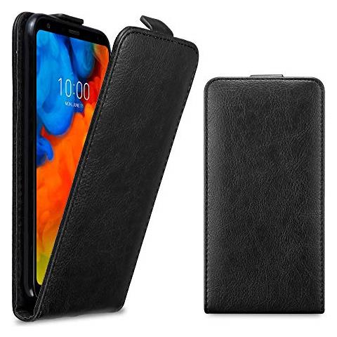 Custodia Compatibile Con Lg Q Stylus In Nero Di Notte - Coperchio Protettivo In Design Flip Con Chiusura Magnetica - Foto 2
