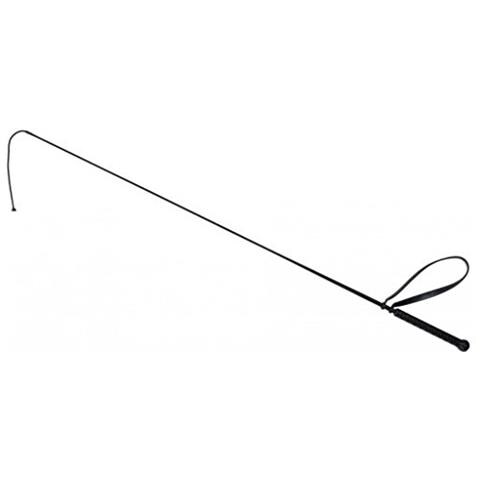 Cavallo Rosso Base Frustino Con Cinghia Da Polso Equestrian Scuola Guida E Formazione, Nero - Foto 1