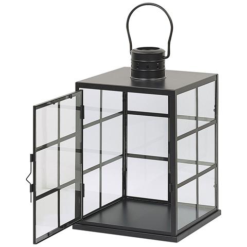 Lanterna In Metallo Nero Bintan - Foto 14