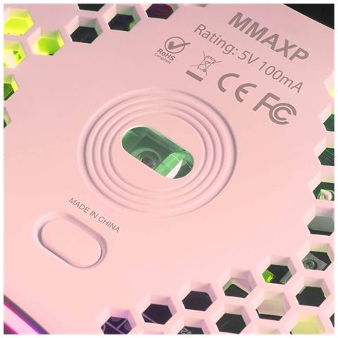Mmaxp Mouse Rgb Ultralight Da 12400 Dpi, Pink - Foto 15