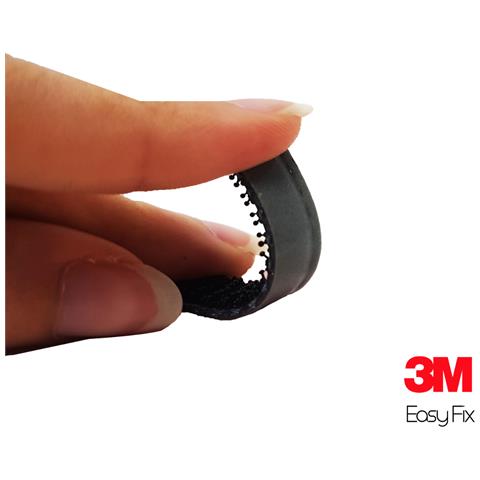Dual Lock Easy Fix 3m Sistema Di Fissaggio Removibile, 10 X 50 Mm, 4 Pezzi - Foto 2