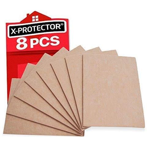 Mobili Pad Piano Protettori Della X-protezione 8 Pcs Premium Feltrini Per Mobili 20x16cm Heavy Duty 5 Millimetri Cut Feltrini Per I Piedi Mobili Necessario - Adhesive Pads Gamba Della Sedia Piano Protezioni - Foto 1