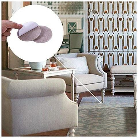 Mobili Pad Piano Protettori Della X-protezione 8 Pcs Premium Feltrini Per Mobili 20x16cm Heavy Duty 5 Millimetri Cut Feltrini Per I Piedi Mobili Necessario - Adhesive Pads Gamba Della Sedia Piano Protezioni - Foto 4