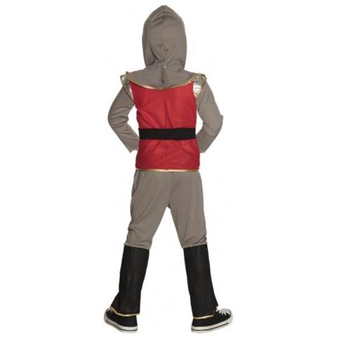 Costumi Cavaliere Simon Ragazzi Grigio Taglia 92-104 - Foto 2