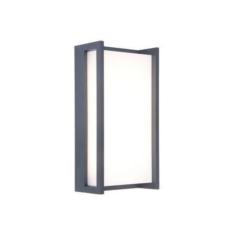 Applique Per Esterni - Led - 3000k - Grigio Scuro - Foto 1