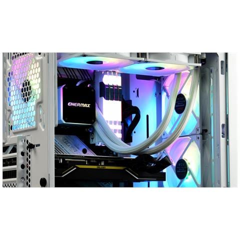 UCHF12PARGB-W-BP3 sistema di raffreddamento per computer Ventilatore 12 cm Bianco 3 pz - Foto 8