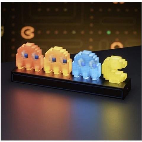 Pac Man - Ghosts And Light - Lampada Ufficiale - 30 X 10 Cm - Foto 1