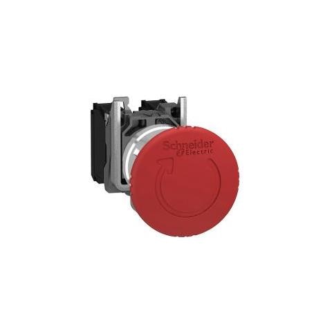 Apc Xb4bs8445 Interruttore Elettrico Interruttore A Pulsante Rosso - Foto 1