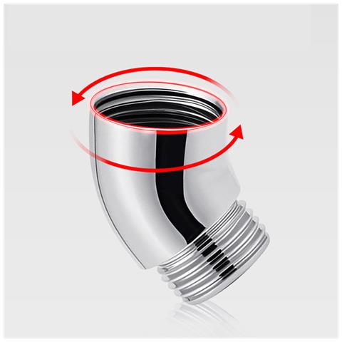 Adattatore Per Soffione Doccia A 135° Silver - Foto 4