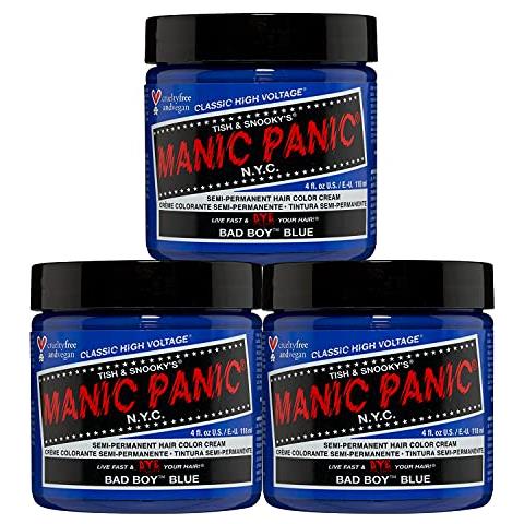 Bad Boy Blu Tinture Per Capelli Classiche Confezione Da 3 - Foto 1