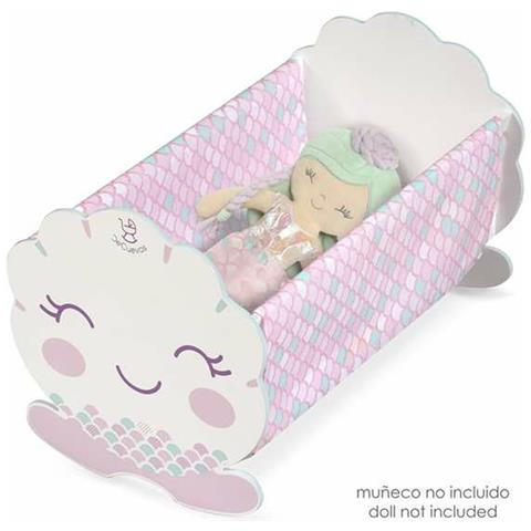 Culla Per Bambole Decuevas Ocean Fantasy Altalena Basculante 49 X 32 X 31 Cm - Foto 2