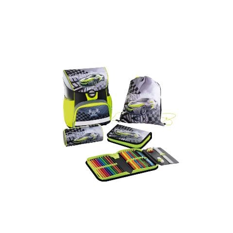 Race Car set di zaini per la scuola Multicolore - Foto 4