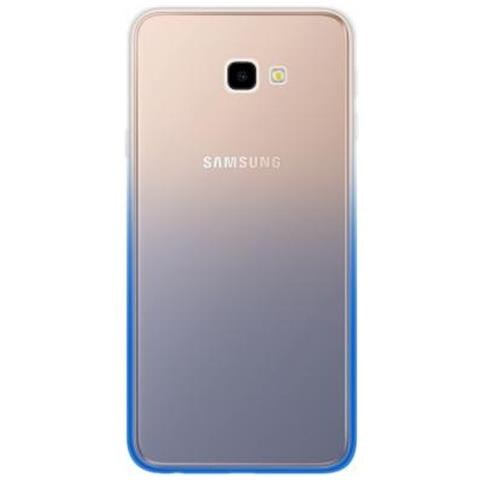 Set Di Protezione 2 Cover Colorblock Per Samsung Galaxy J4 Core, Blu - Foto 2