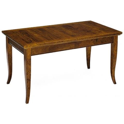 Tavolo Allungabile In Legno Massello Di Noce L. 160 P. 90 H. 78 - Foto 1