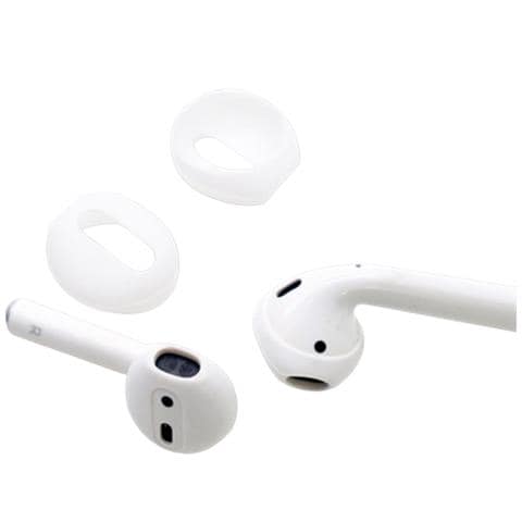 Copri Auricolari In Silicone Per Airpods 1/2 Generazione White - Foto 1