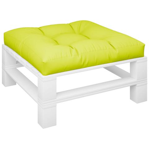 Cuscino Per Pallet Verde Brillante 70x70x12 Cm In Tessuto - Foto 3
