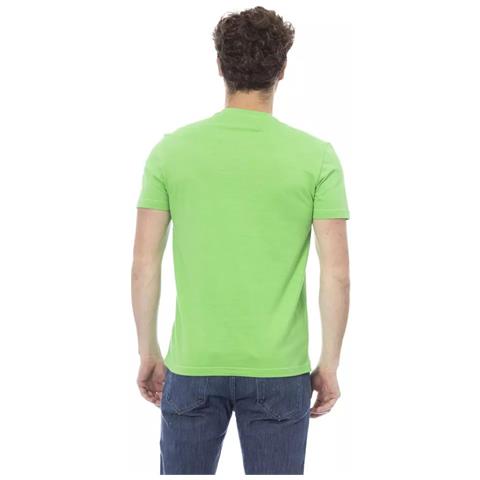 Maglietta In Cotone Verde - M - Foto 3