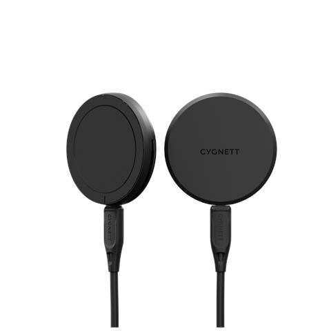 ChargePuck Qi2.0 Cuffie, Smartphone Nero USB Carica wireless Ricarica rapida Interno - Foto 1