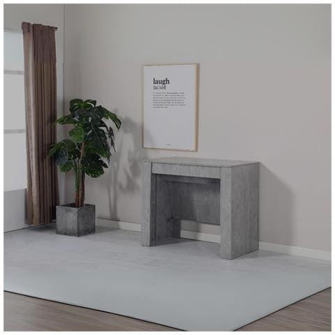 Consolle Allungabile Ofelia Colore Grigio - Foto 1