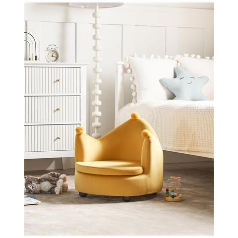 Seda Per Bambini Velluto Giallo Vega - Foto 1