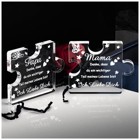 Decorazione Personalizzata In Acrilico A Forma Di Puzzle Per La Festa Della Mamma - Foto 2