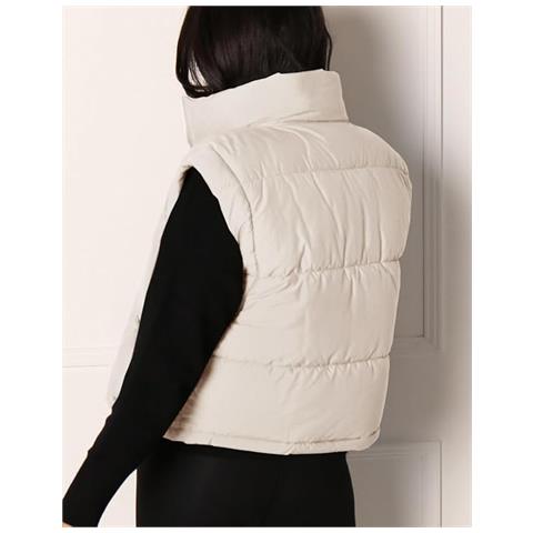 Giacca Piumino Bianca Da Donna Con Maniche Rimovibili, Taglia Xl - Foto 2