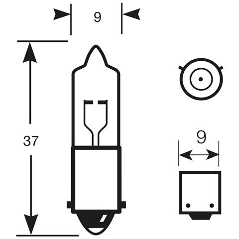 Lampadina 24v 21w H21w - Foto 2