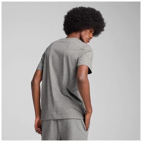 Ess Small No. 1 Logo Tee 68253403, Uomini, Grigio, M - Foto 5