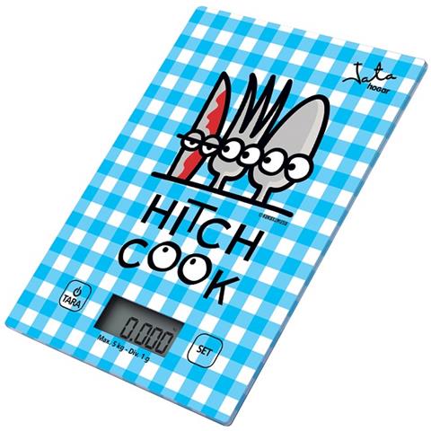 Mod. 732K Blu Superficie piana Rettangolo Bilancia da cucina elettronica - Foto 3