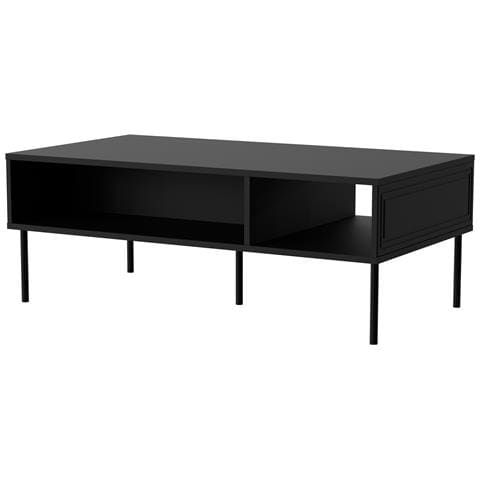 PALAZZO BIS tavolo /latrina 110x60x40 nero opaco - Foto 1