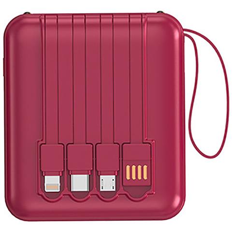 Powerbank 10000mah 20w Con Display Led / Torcia / Cavi Compatti - Foto 4