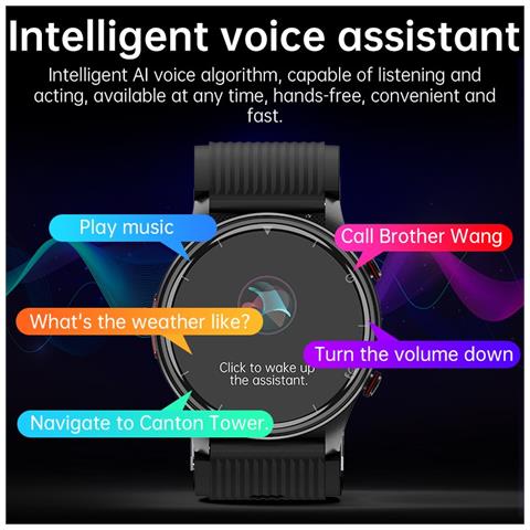 Smartwatch Amoled Con Pressione Sanguigna, Ecg, Chiamata Bluetooth, Ossigeno Nel Sangue E Funzione Sos - Foto 7