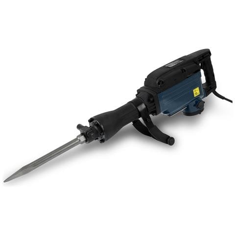 Martello Demolitore, Martello Perforatore, Martello Scalpello Elettrico 1600w (1800 Colpi/min, 36-42 Joule, Attacco Esagonale Sds Hex 30 Mm, Manico Supplementare Robusto, Incluso Scalpello Piatto, Scalpello A Punta, Valigetta) - Foto 8