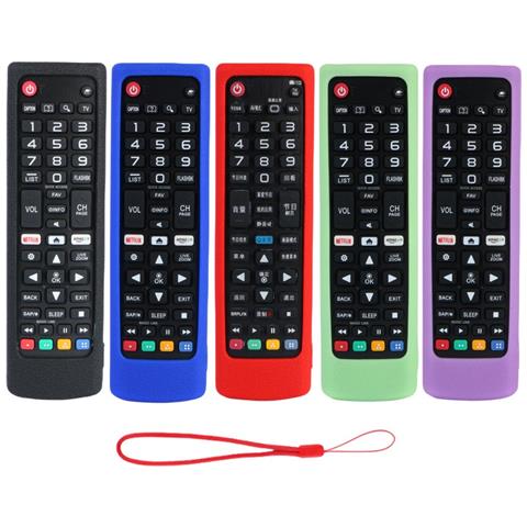 Custodia Protettiva In Silicone Verde Compatibile Con Telecomandi Universali Lg - Foto 4