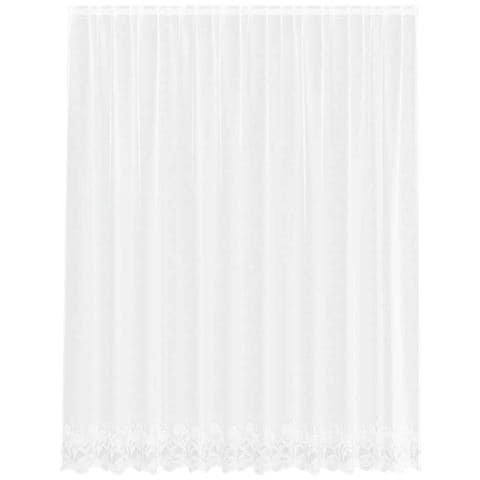 Tende con tende Floreale Bianco 300 x 240 cm Poliestere - Foto 1