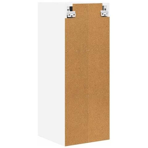 Armadio pensile con porta Riga 2 pcs Bianco 30 x 31 x 80 cm - Foto 9