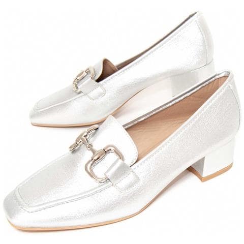 Mocassino Luxurym Argento Argento Materiale Sintetico - Foto 1