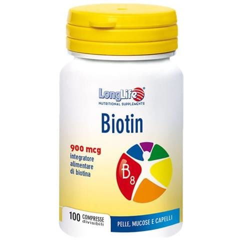 Biotin 900 mcg 100 Compresse - Foto 1