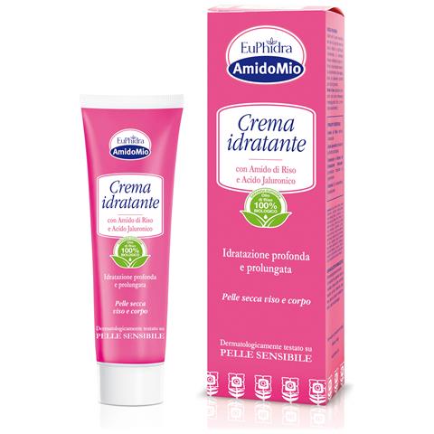 Euphidra Amidomio Crema Idratante con Amido di Riso Lenitiva 50 ml - Foto 1