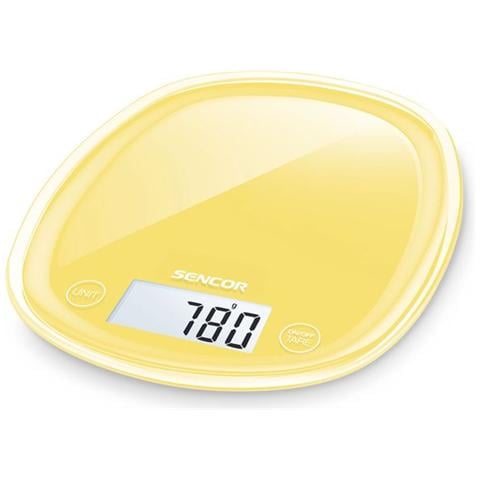 Bilancia Digitale da Cucina Portata 5 Kg Colore Giallo - Foto 1
