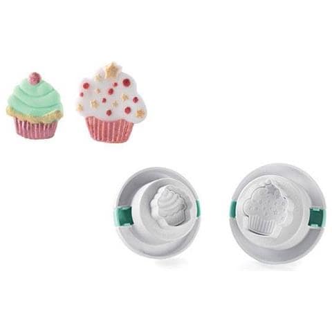 Set 2 Tagliapasta Ad Espulsione Cupcake - Foto 2