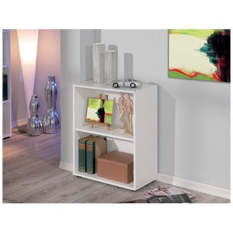 Libreria "nicchia Arco" Due Livelli / Bianco - Foto 1