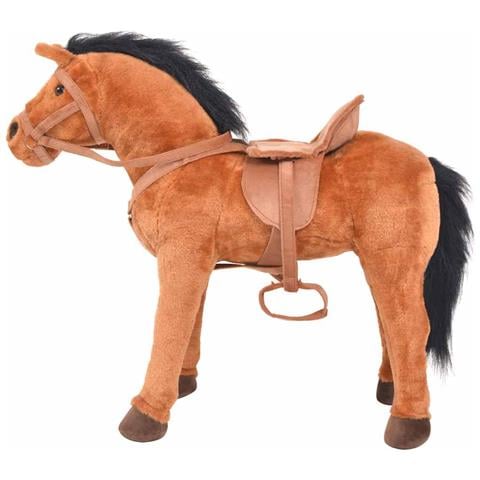 Cavallo in Peluche in Piedi Marrone - Foto 2