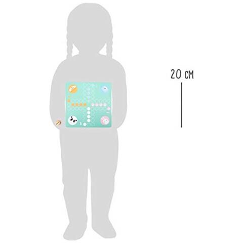 Piccolo Piccolo Piede Piede-11462 Ludo Con Orsetti In Legnocolorato Gioco Di Società Con Figure Di Animali Giocattolimulticolore11462 - Foto 5