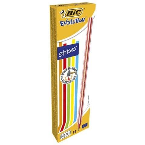 Matita Evolution Stripes Hb 918487 (conf. 12)  - Foto 1